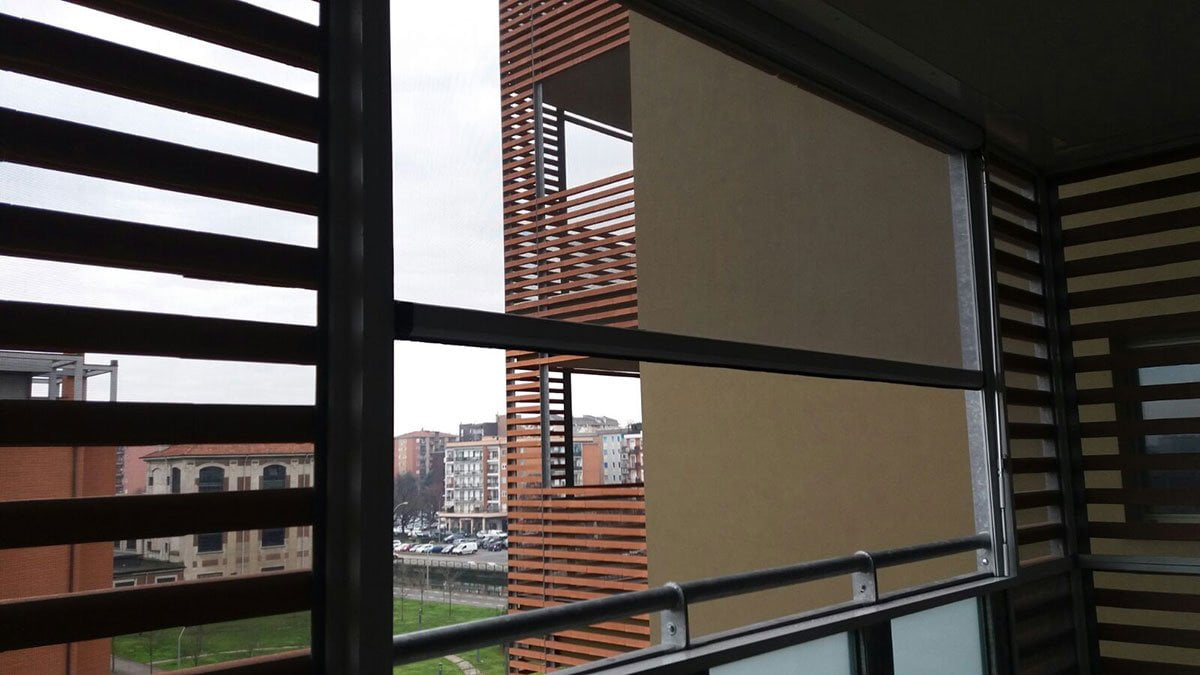 zanzariere per terrazzo a Milano 4
